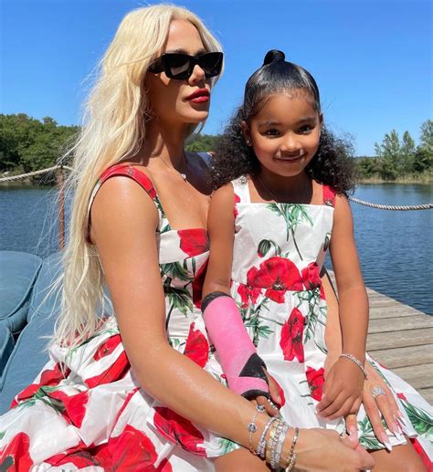 khloe kardashian dolce gabbana|Khloé Kardashian and Daughter True Twin in Matching Dolce.